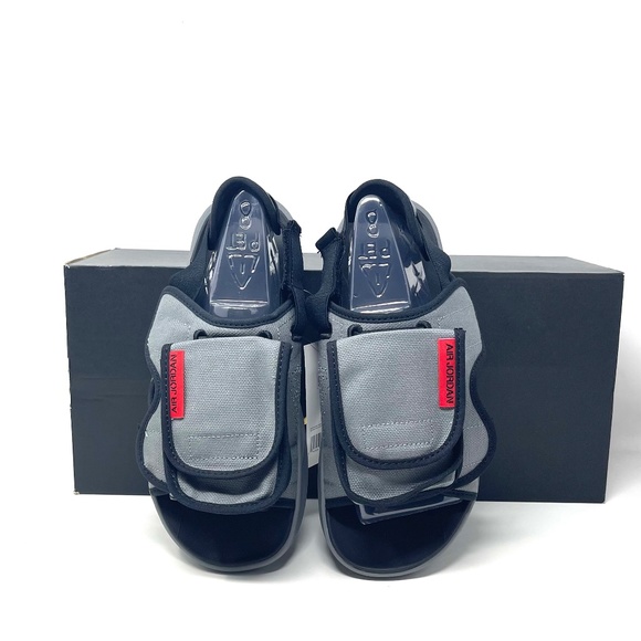 Nike JORDAN LS SLIDE Smoke Grey CZ0791 001 Men's Sandal Sneakers - Picture 8 of 12